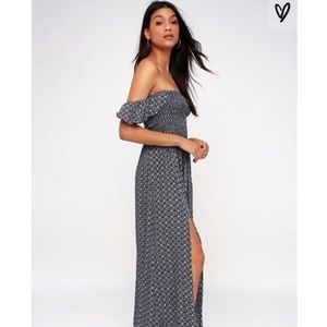 Lulu’s Blue Maxi Dress